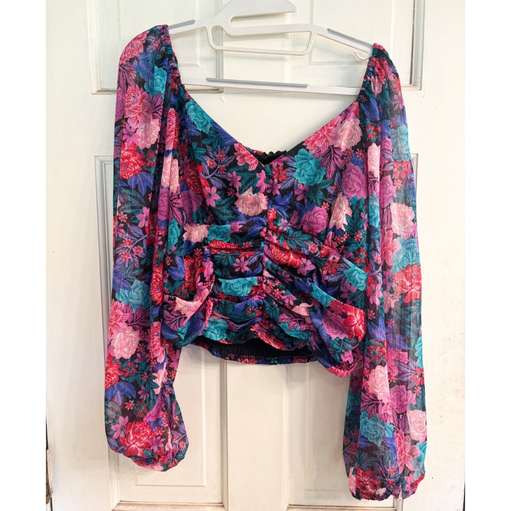 Floral Women's Top - Multicolor